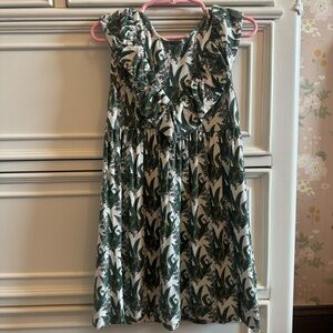 Kate Quinn Fern V Neck Ruffle Dress